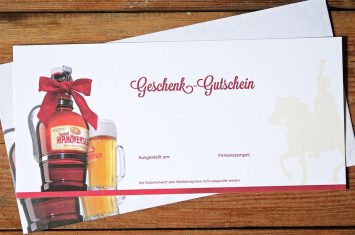 Restaurant Geschenk-Gutschein